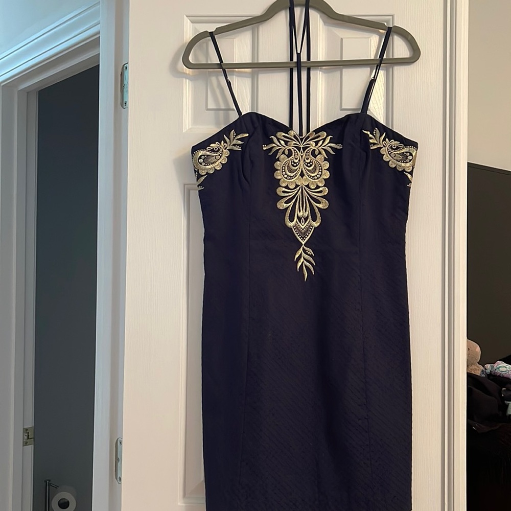 Lilly Pulitzer Sweetheart Neck - Size 10
